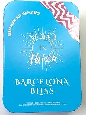 SOLO EN IBIZA Barcelona Bliss Set - Bright Teal Blue